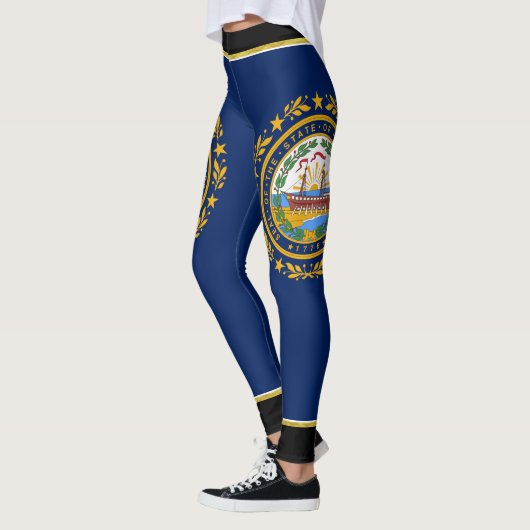 Leggings Drapeau du New Hampshire (Gauche)