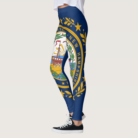 Leggings Drapeau du New Hampshire (Gauche)