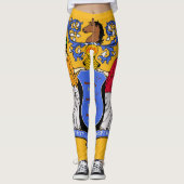 Leggings Drapeau du New Jersey (Devant)