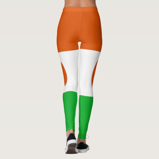 Leggings Drapeau du Niger (Dos)