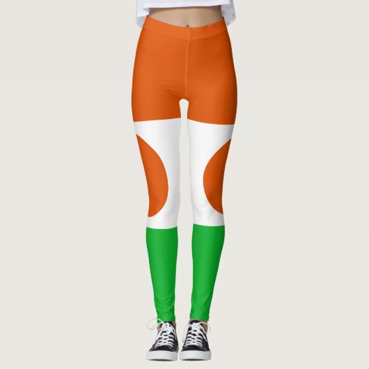 Leggings Drapeau du Niger (Devant)