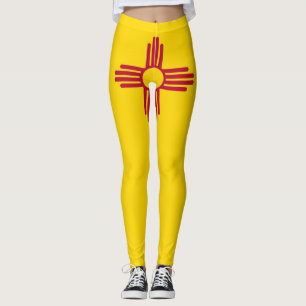 Leggings Drapeau du Nouveau Mexique