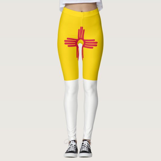 Leggings Drapeau du Nouveau Mexique (Devant)