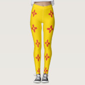 Leggings Drapeau du Nouveau Mexique (Devant)