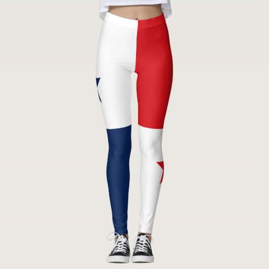 Leggings Drapeau du Panama (Devant)