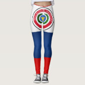 Leggings Drapeau du Paraguay Cool (Devant)