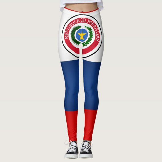 Leggings Drapeau du Paraguay Cool (Devant)
