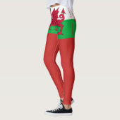 Leggings Drapeau du Pays de Galles (Gauche)