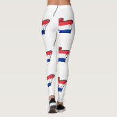 Leggings Drapeau du pays des Pays-Bas Thunder_Cove (Dos)
