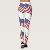 Leggings Drapeau du pays USA Thunder_Cove (Dos)