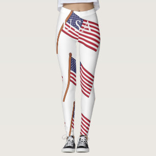 Leggings Drapeau du pays USA Thunder_Cove