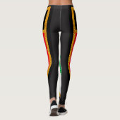 Leggings Drapeau du Pérou (Dos)