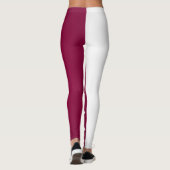 Leggings Drapeau du Qatar cool (Dos)