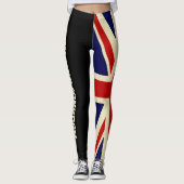Leggings Drapeau du Royaume-Uni (Devant)