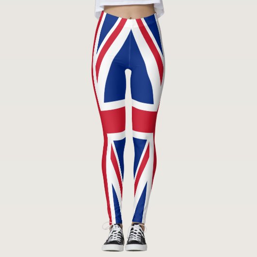 Leggings Drapeau du Royaume-Uni (Devant)
