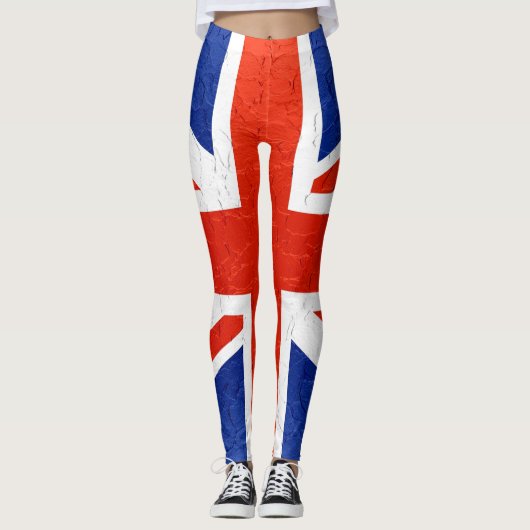 Leggings Drapeau du Royaume-Uni (Devant)