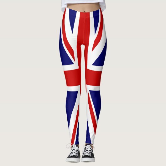 Leggings Drapeau du Royaume-Uni / Union Jack (Devant)