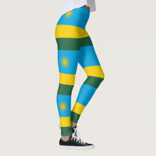 Leggings Drapeau du Rwanda