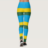Leggings Drapeau du Rwanda (Dos)