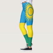 Leggings Drapeau du Rwanda Cool (Gauche)