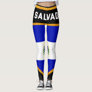 Leggings Drapeau du Salvador