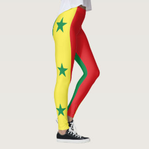Leggings Drapeau du Sénégal