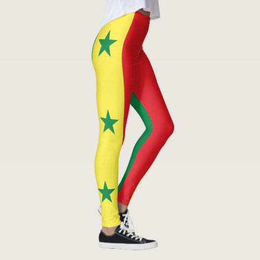 Leggings Drapeau du Sénégal (Droite)