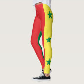 Leggings Drapeau du Sénégal (Gauche)