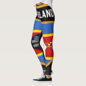 Leggings Drapeau du Souaziland (Gauche)