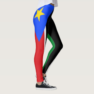 Leggings Drapeau du Soudan du Sud