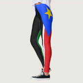 Leggings Drapeau du Soudan du Sud (Gauche)