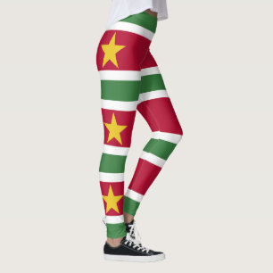 Leggings Drapeau du Suriname