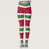 Leggings Drapeau du Suriname (Devant)