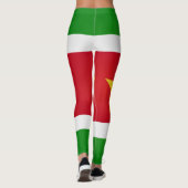 Leggings Drapeau du Suriname Cool (Dos)