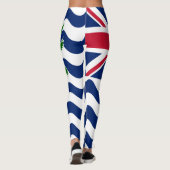 Leggings Drapeau du Territoire britannique de l'océan Indie (Dos)