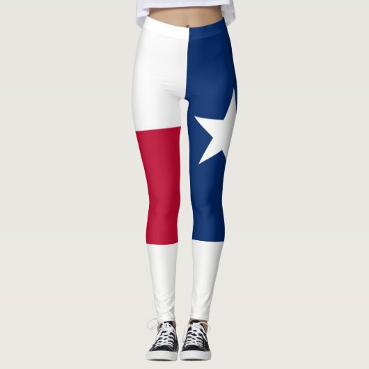 Leggings Drapeau du Texas (Devant)