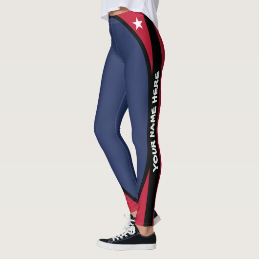 Leggings Drapeau du Texas (Gauche)
