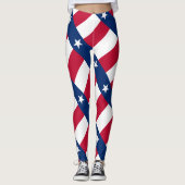 Leggings Drapeau du Texas (Devant)