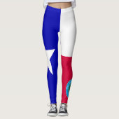 Leggings Drapeau du Texas (Devant)