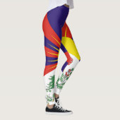 Leggings Drapeau du Tibet libre (Droite)
