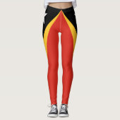 Leggings Drapeau du Timor oriental (Devant)