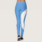 Leggings Drapeau du Turkestan oriental Ouyghur (Dos)
