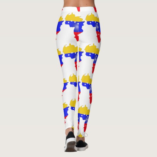 Leggings Drapeau du Venezuela (Dos)