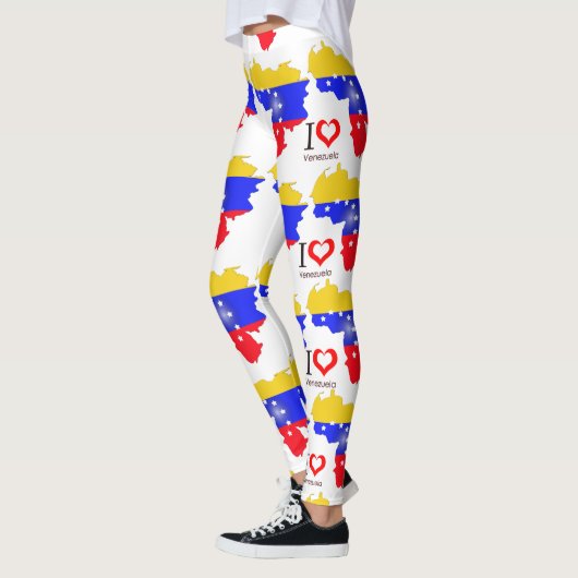 Leggings Drapeau du Venezuela (Gauche)