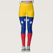Leggings Drapeau du Venezuela (Devant)