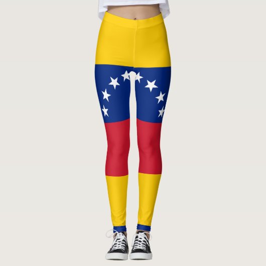Leggings Drapeau du Venezuela (Devant)