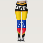 Leggings Drapeau du Venezuela (Devant)