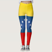 Leggings Drapeau du Venezuela Cool (Devant)