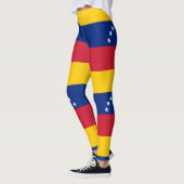 Leggings Drapeau du Venezuela - le Bandera Venezolana (Gauche)