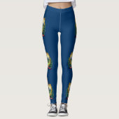Leggings Drapeau du Vermont (Devant)